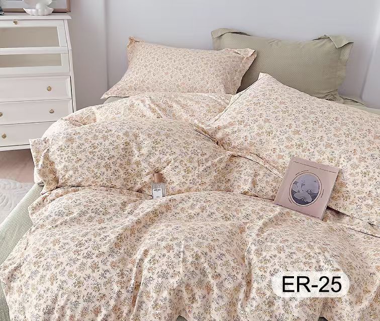 Lenjerie Luxury din Finet Fin Premium, 6 Piese, cu Elastic-D10603