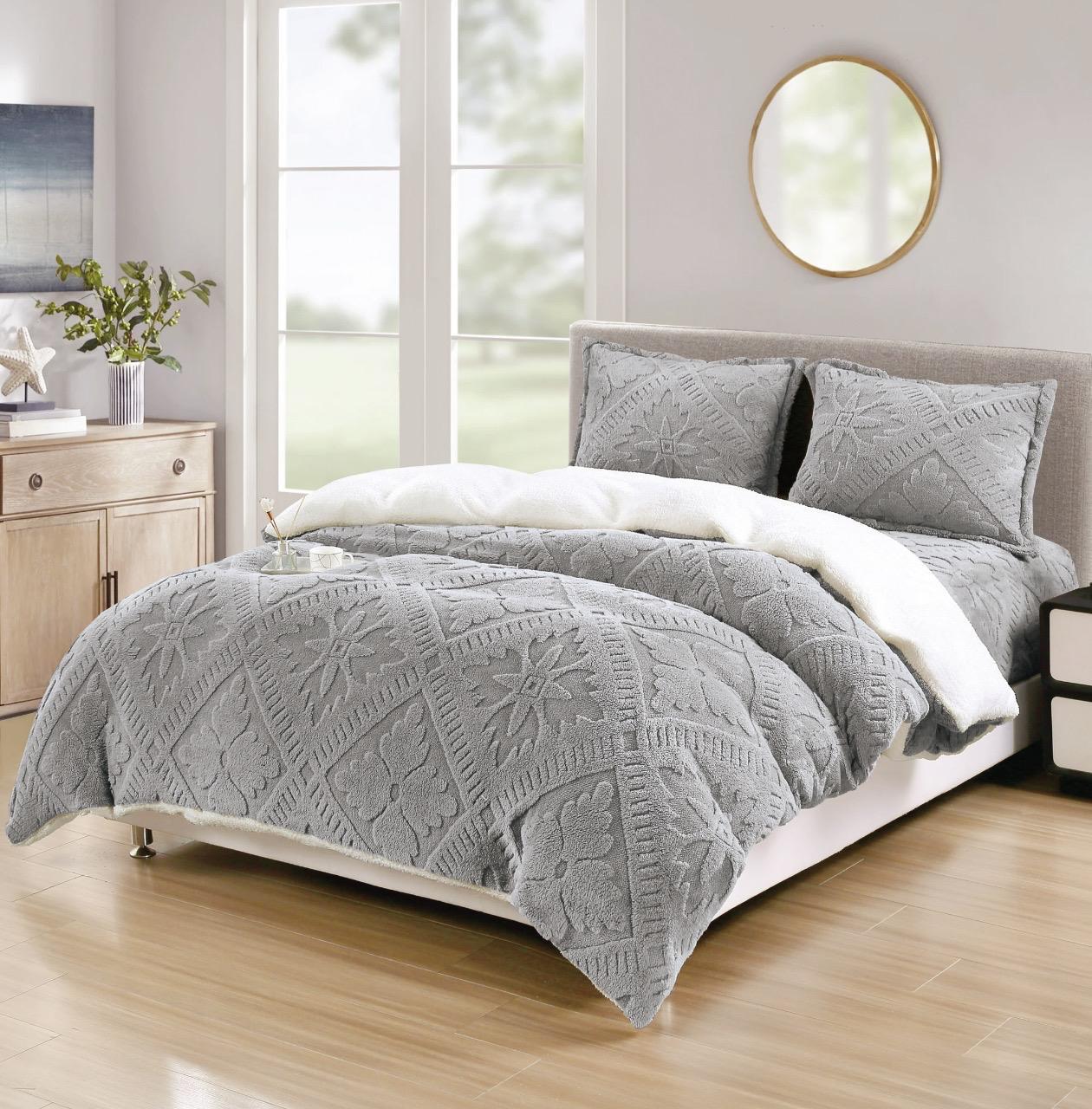 Lenjerie Cocolino Pufoasa, cu Blanita Alba pe Spate, 4 Piese, cu Elastic, Model Traditional-F9779