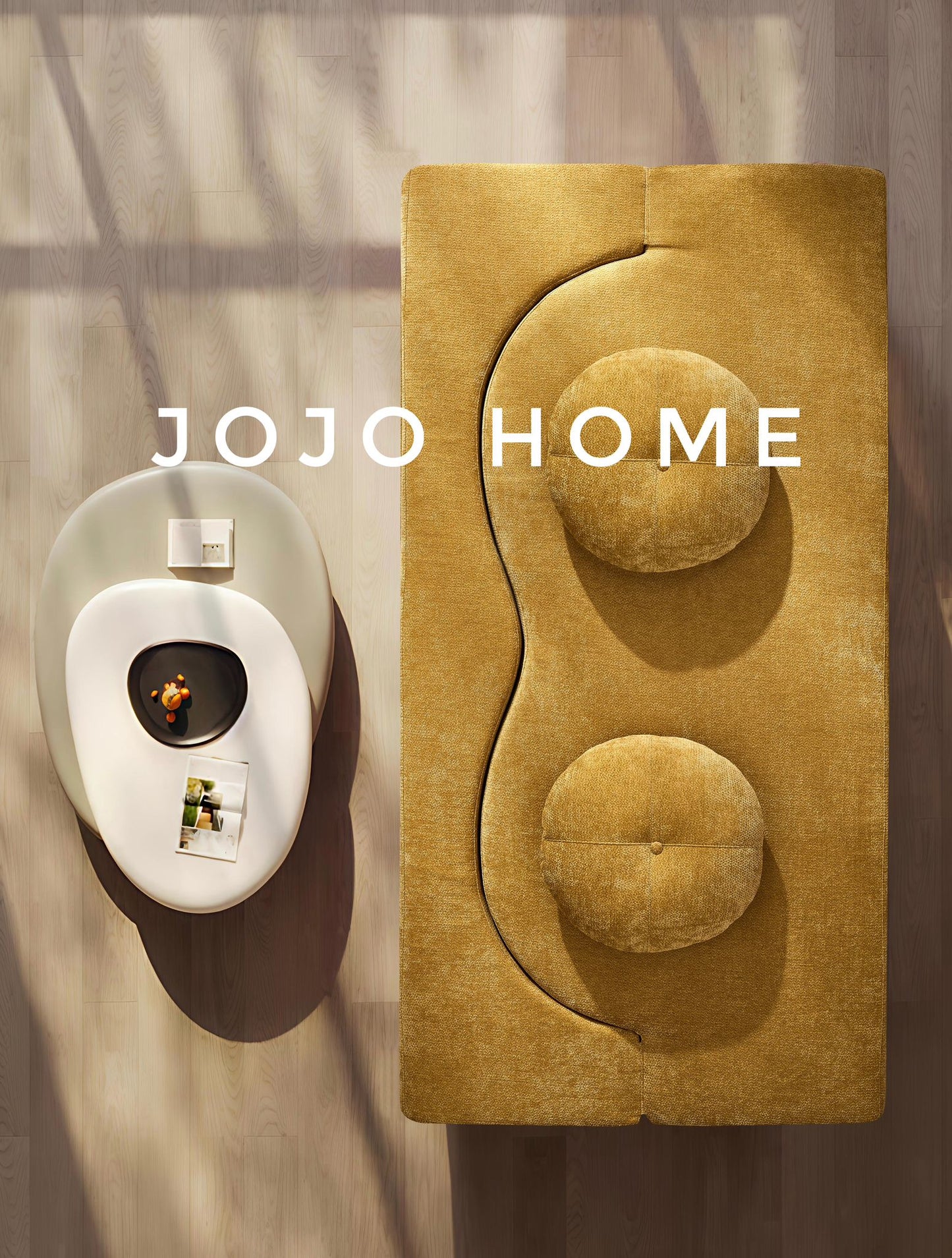 Canapea Premium Venezia, cu Susținere Ergonomică HD Foam, Catifea, Galben-C9001