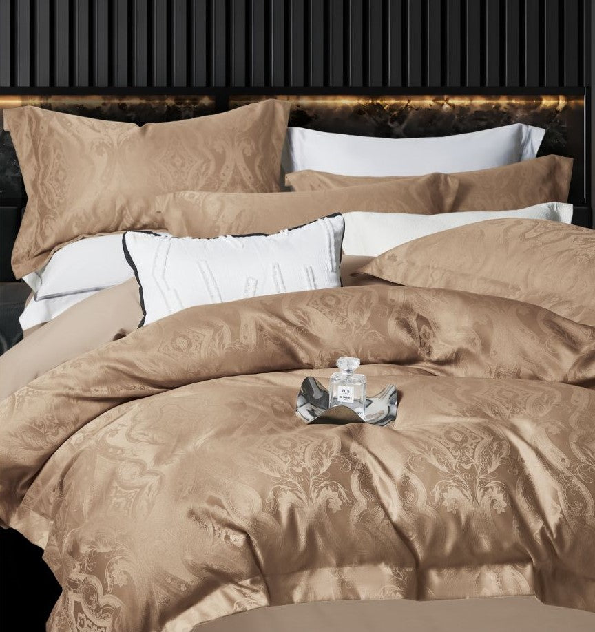 Lenjerie Luxury din Jacquard Premium De Lux, 4 Piese-R10407