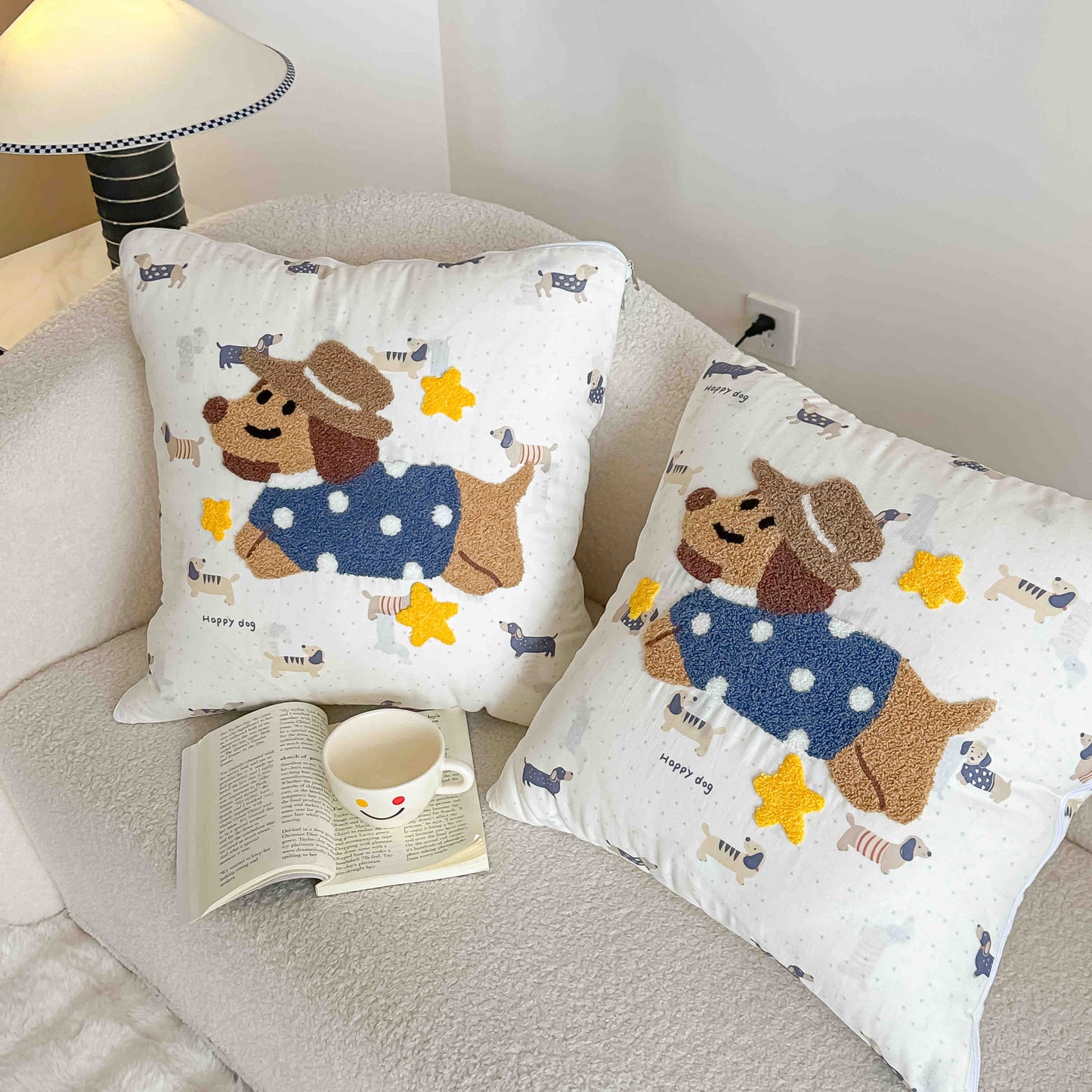 PiloPerna 2 in 1-Pilota 100x145cm Transformabila in Perna, Pentru Copii, din Bumbac 100%-C11275