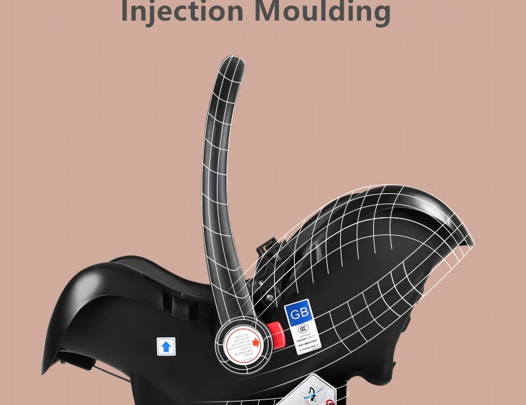 Carucior 3 in 1, cu Suspensii, Geanta Termica Pentru Accesorii si Salteluta, Landou reversibil, Cadru aluminiu, Mov