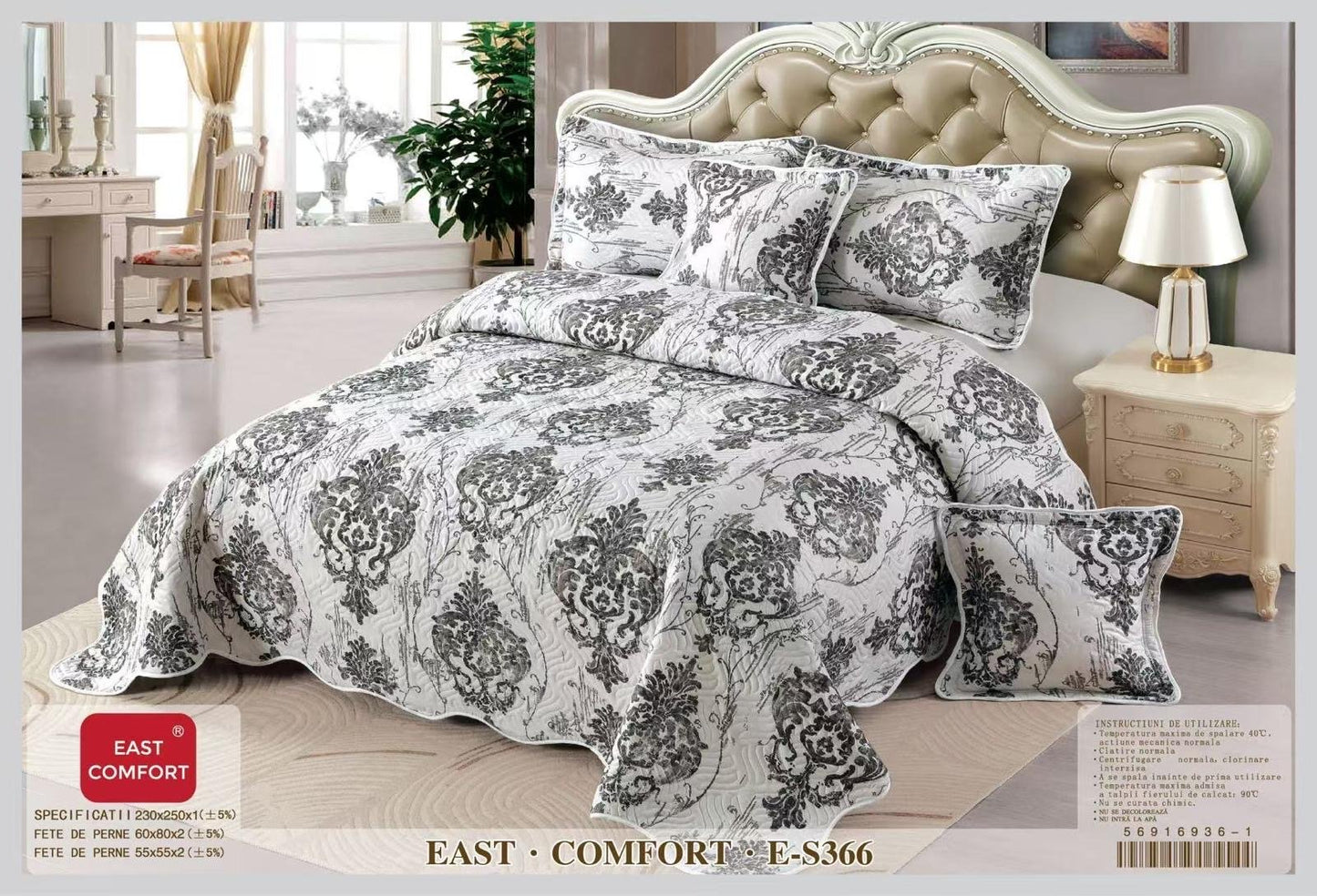 Cuvertura de Pat, 5 piese, Royal-D7581