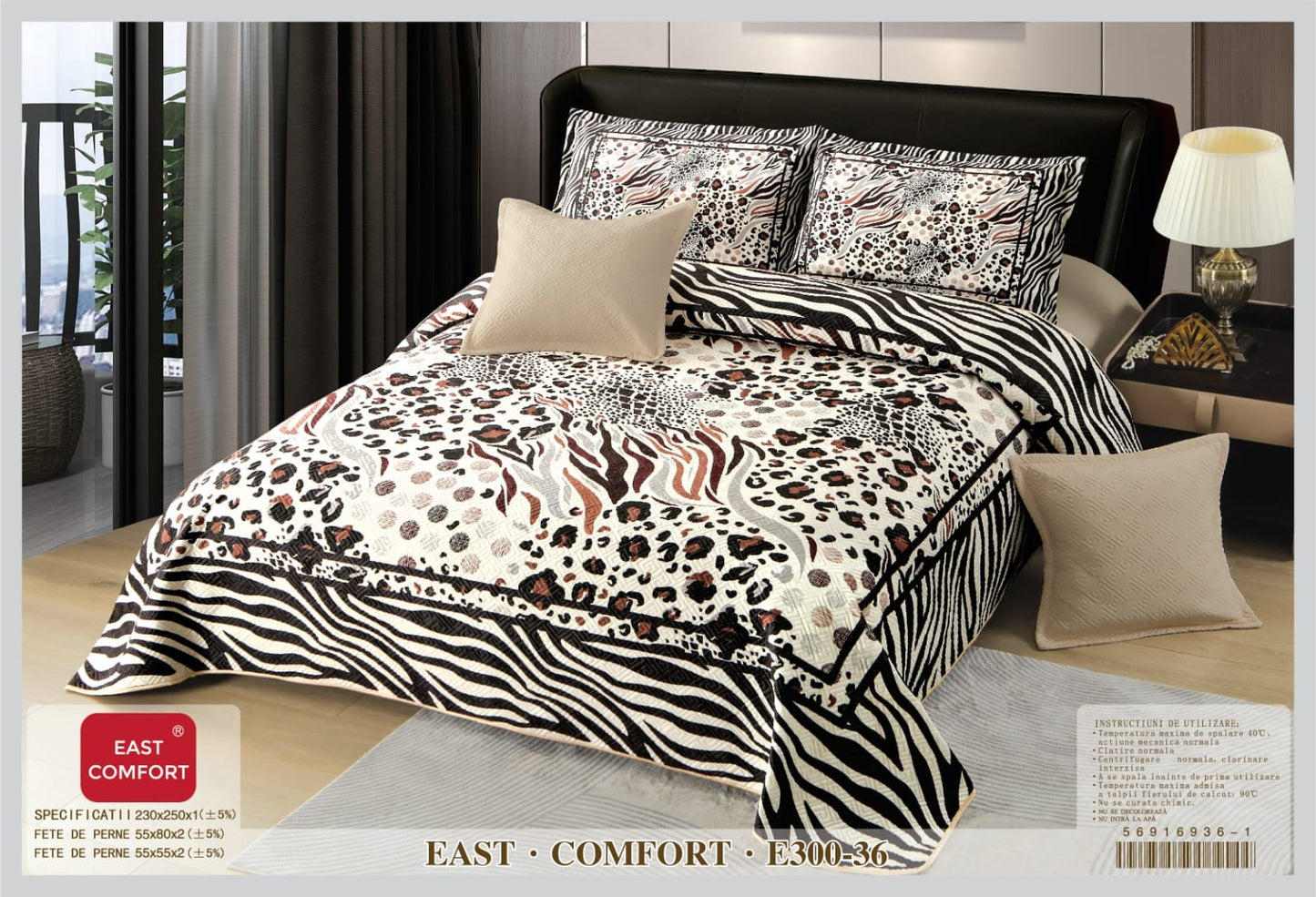 Cuvertura Matlasata din Catifea, cu 5 Piese-D5378