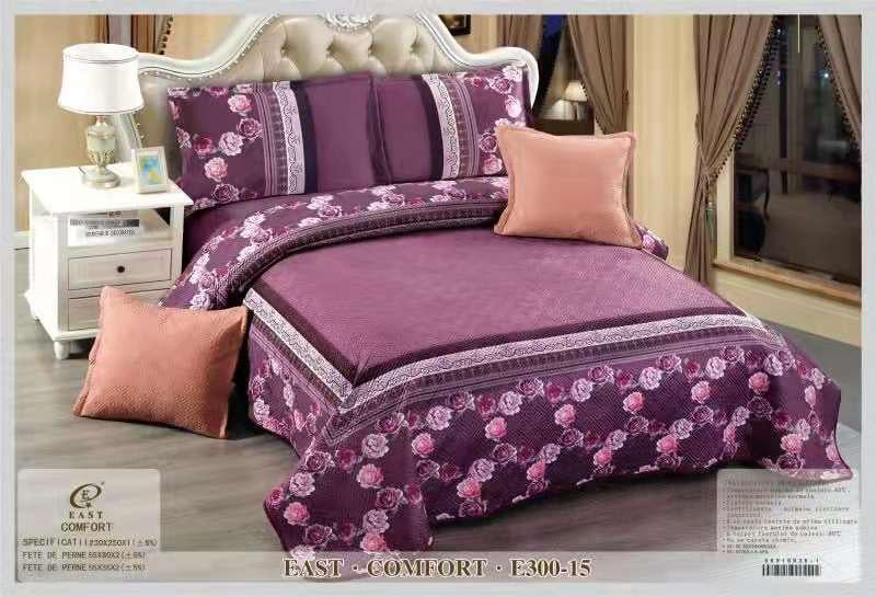 Cuvertura Matlasata din Catifea, 3D cu 5 Piese-D3463