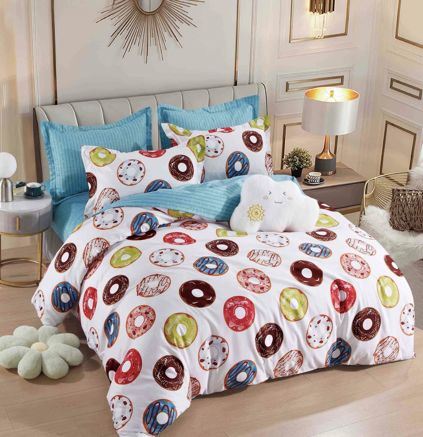 Lenjerie Finet 4 Piese 1 Persoana, Gogosele-C7638