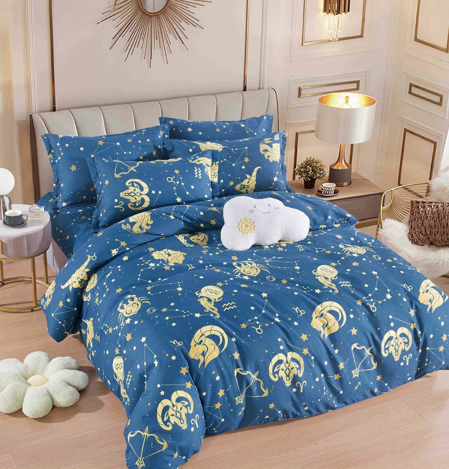 Lenjerie Finet 4 Piese 1 Persoana, Zodiac-C7640