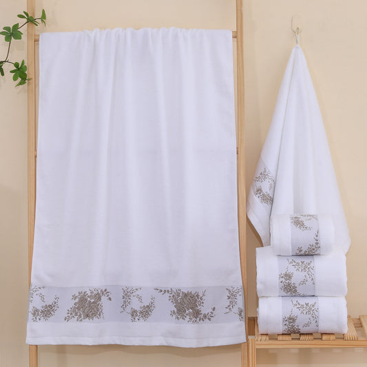 Set 10 Prosoape Pentru Corp din Bumbac, 70x140cm-HP10724