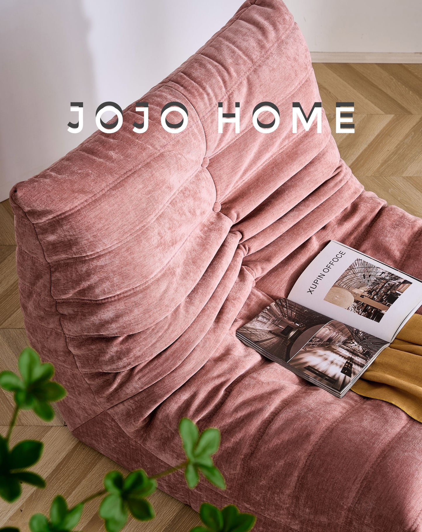 Fotoliu Premium Belluno, cu Susținere Ergonomică, Catifea, Roz