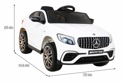 Masinuta Electrica pentru Copii, Mercedes AMG GLC 63S, Alb