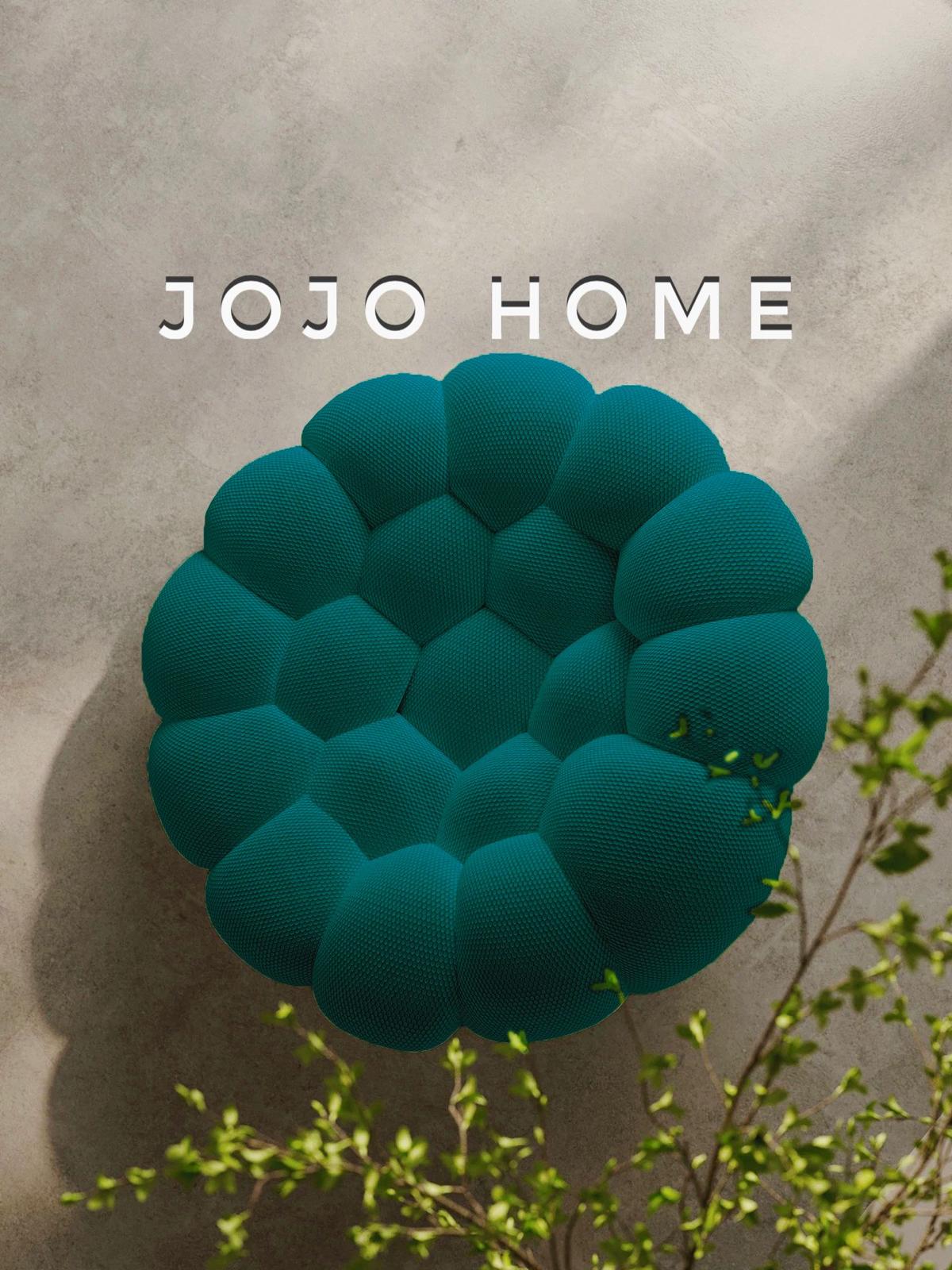 Fotoliu Premium Bubbly cu Sustinere Ergonomica HD Foam, Catifea Reiata, Verde-C9461