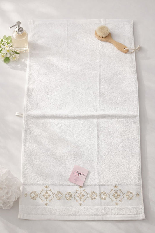 Set 10 Prosoape Pentru Față și Mâini din Bumbac, 50x90cm-HP10713