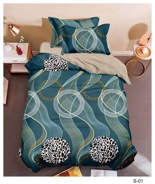 Lenjerie Finet 4 Piese 1 Persoana, cu Elastic-V10503