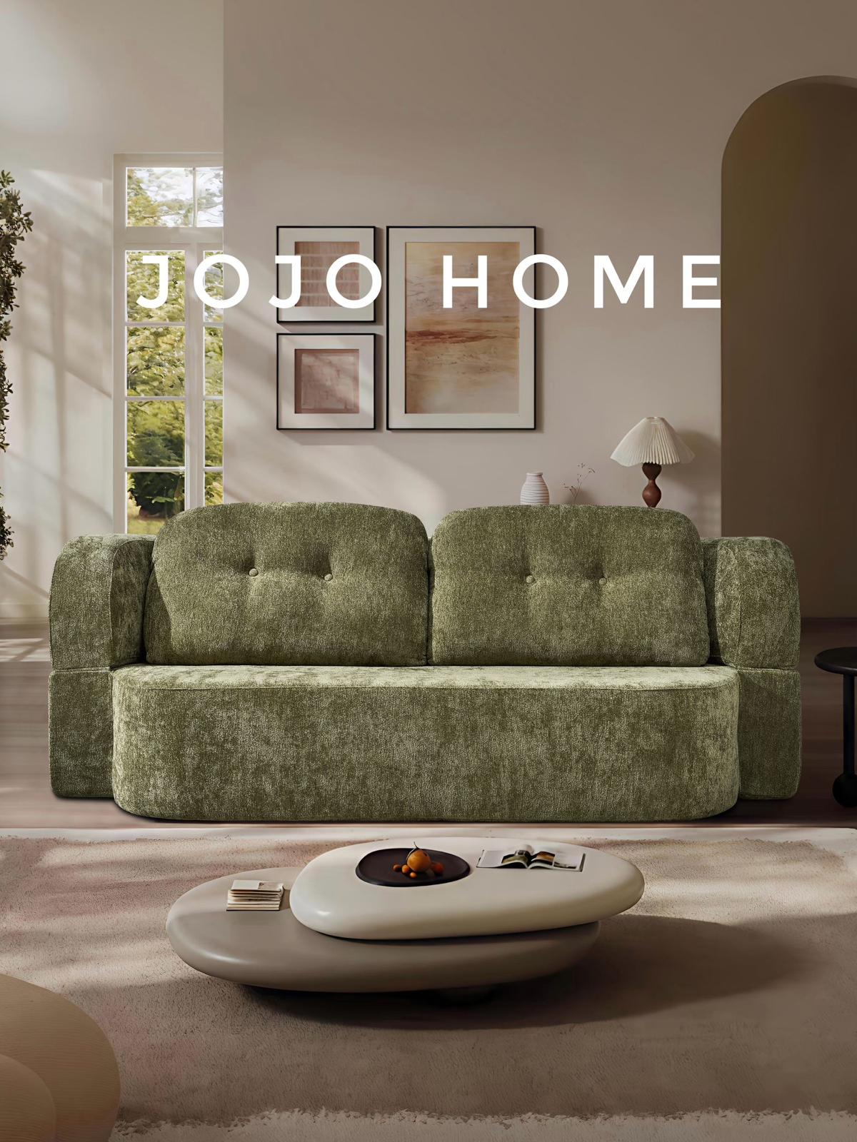 Canapea Premium Venezia, cu Susținere Ergonomică HD Foam, Catifea, Kaki-C9470