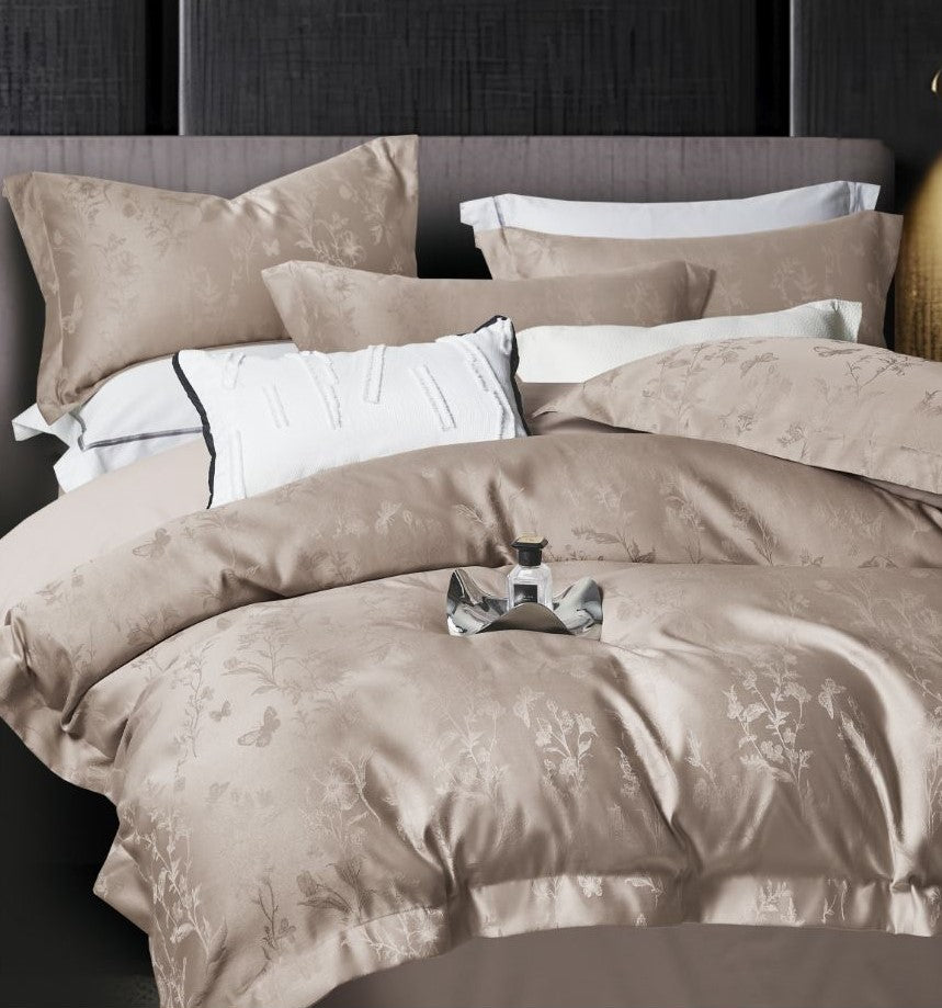 Lenjerie Luxury din Jacquard Premium De Lux, 4 Piese-R10395