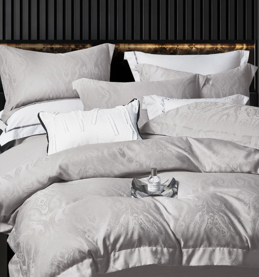 Lenjerie Luxury din Jacquard Premium De Lux, 4 Piese-R10391