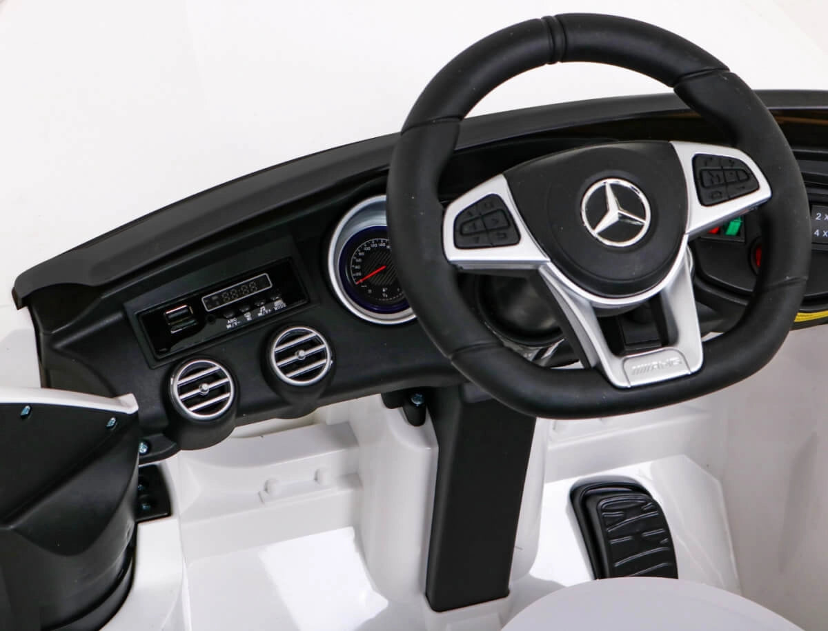 Masinuta Electrica pentru Copii, Mercedes AMG GLC 63S, Alb