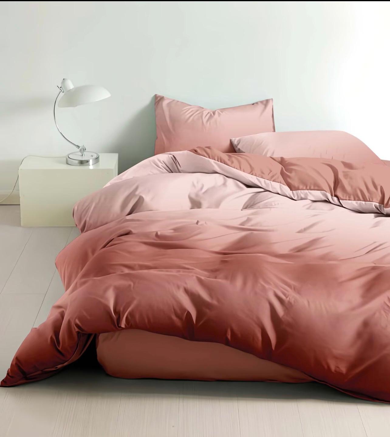 Lenjerie Pat Dublu din Finet, 6 Piese, Degrade-D9739