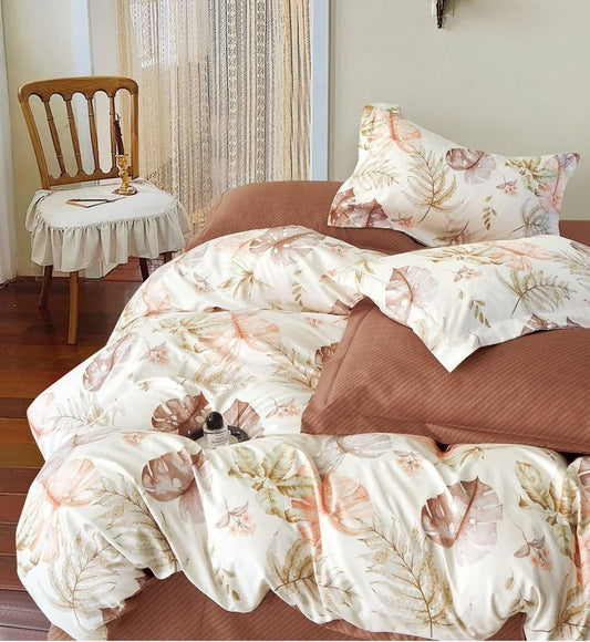 Lenjerie Pat Dublu din Finet, 6 Piese-D8584