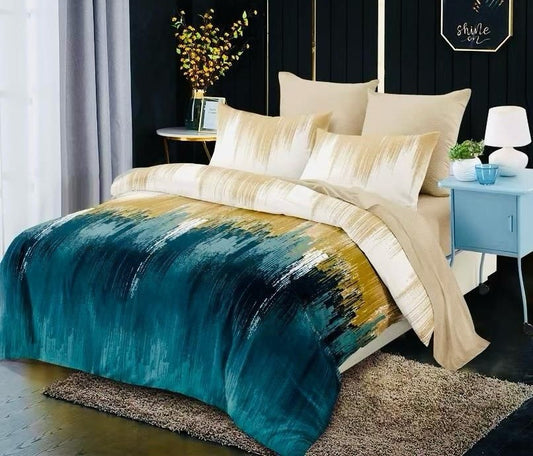 Lenjerie Pat Dublu din Finet, 6 Piese-D8568