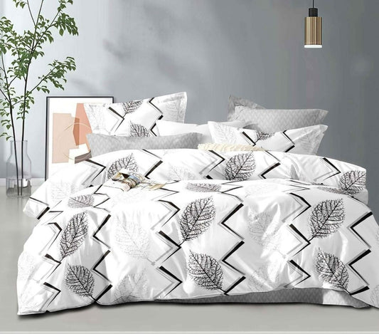 Lenjerie Pat Dublu din Finet, 6 Piese-D4897