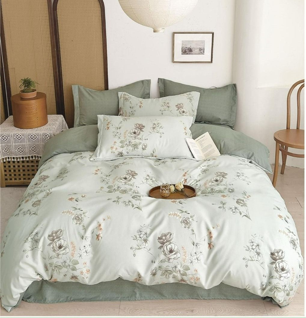 Lenjerie Pat Dublu din Finet, 6 Piese-D10421