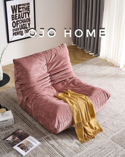 Fotoliu Premium Belluno, cu Susținere Ergonomică, Catifea, Roz