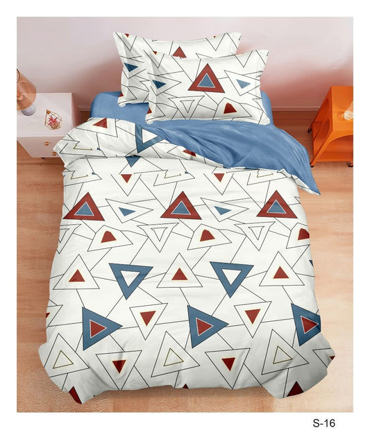 Lenjerie Finet 4 Piese 1 Persoana, cu Elastic, Triunghiuri-V10505