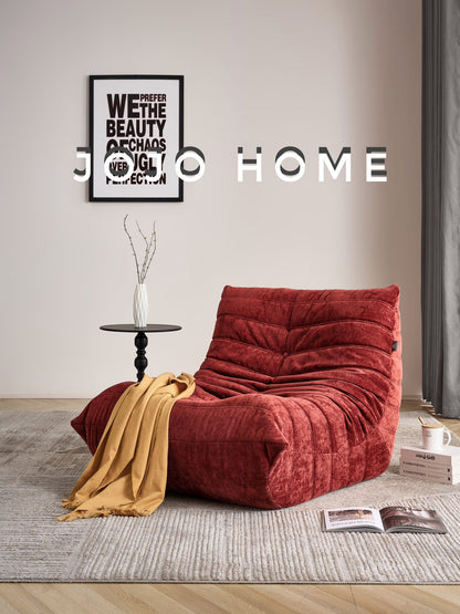 Fotoliu Premium Belluno, cu Susținere Ergonomică, Catifea, Bordo