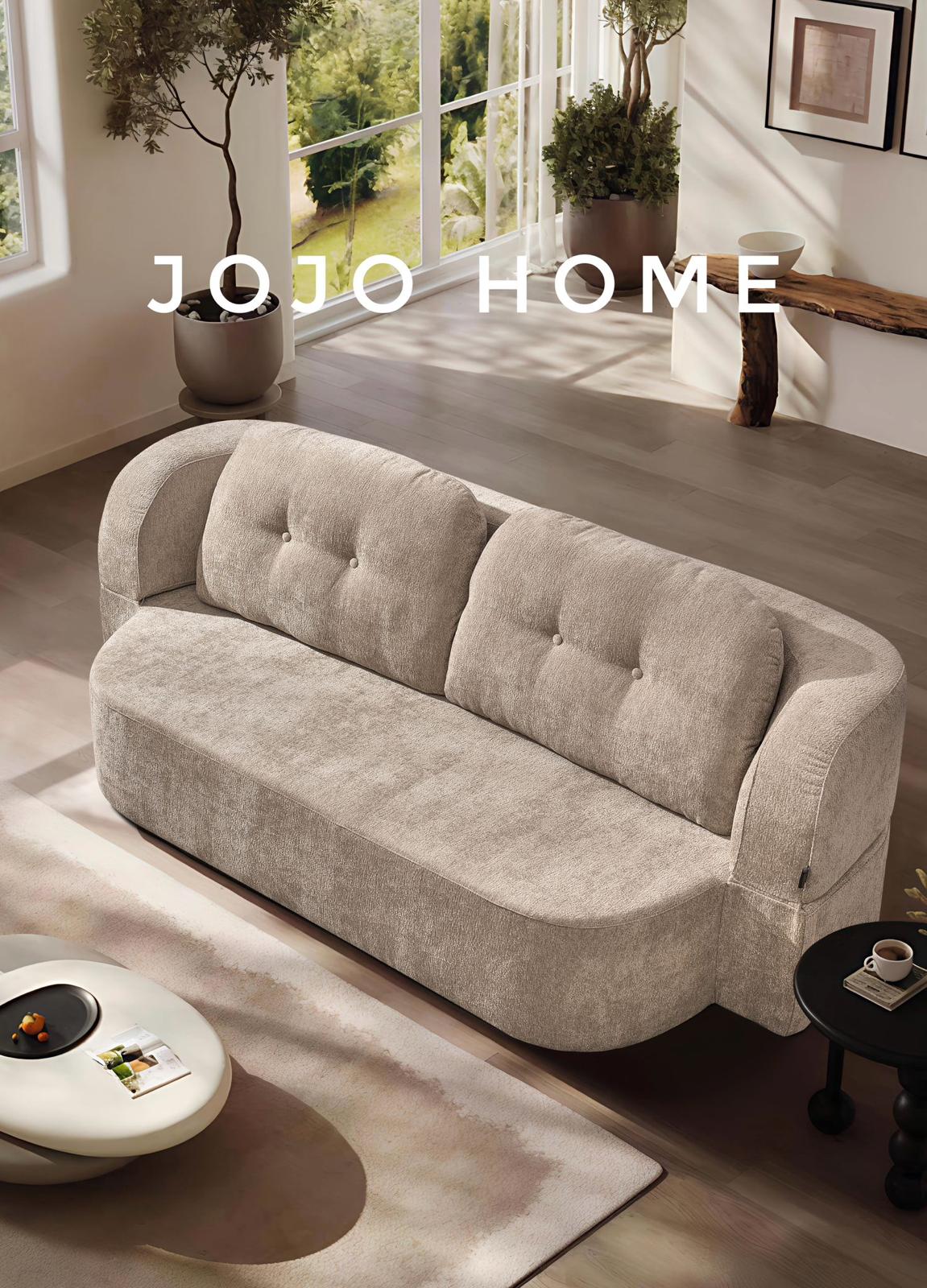 Canapea Premium Venezia, cu Susținere Ergonomică HD Foam, Catifea, Bej-C9471