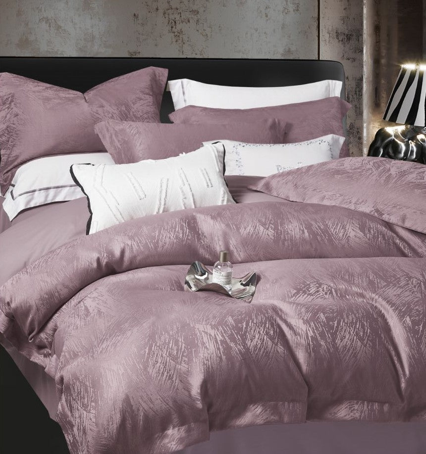 Lenjerie Luxury din Jacquard Premium De Lux, 4 Piese-R10405