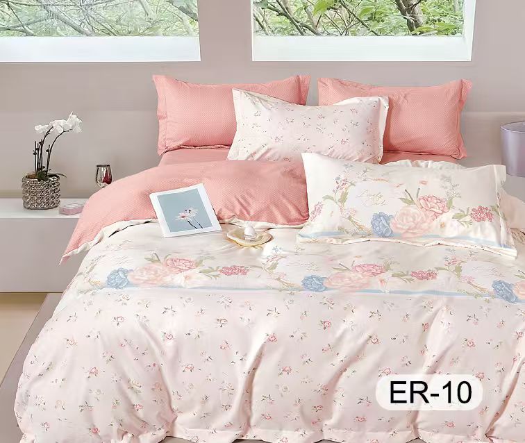 Lenjerie Luxury din Finet Fin Premium, 6 Piese, cu Elastic-D10606