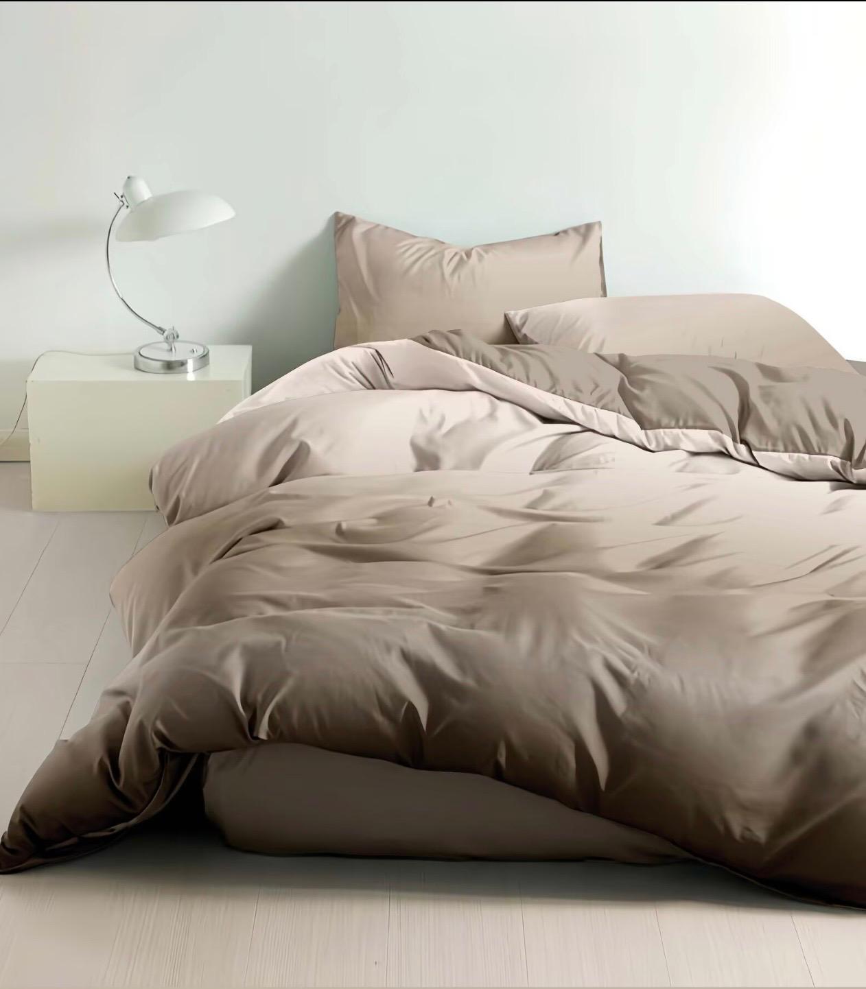 Lenjerie Pat Dublu din Finet, 6 Piese, Degrade-D9737