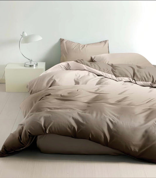 Lenjerie Pat Dublu din Finet, 6 Piese, Degrade-D9737