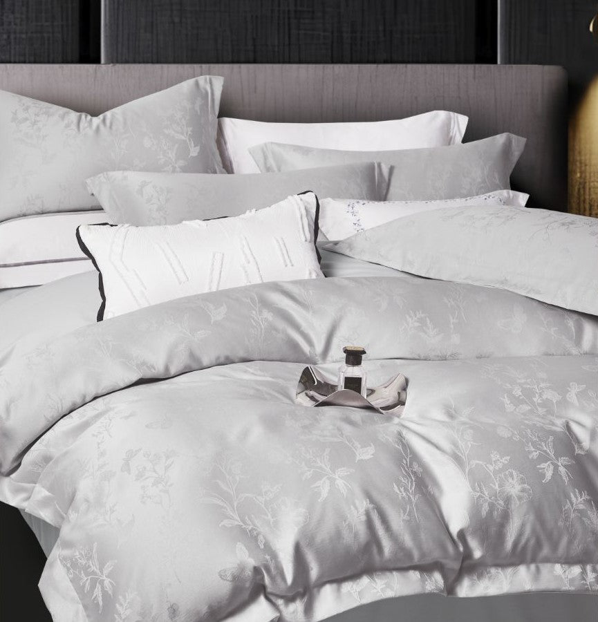Lenjerie Luxury din Jacquard Premium De Lux, 4 Piese-R10406