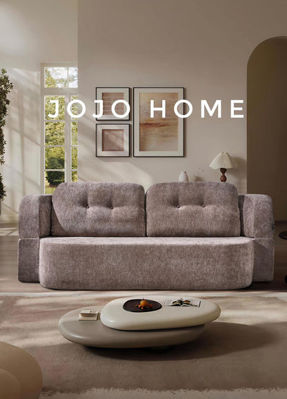 Canapea Premium Venezia, cu Susținere Ergonomică HD Foam, Catifea, Maro-C9467