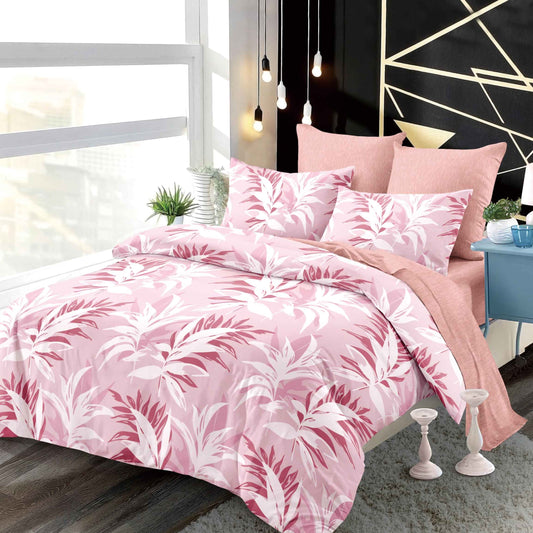 Lenjerie Pat Dublu din Finet Superior, 6 Piese, cu Elastic-P9423