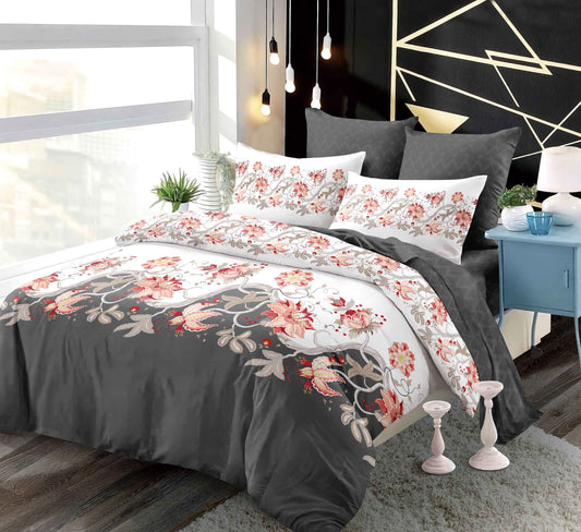 Lenjerie Pat Dublu din Finet Superior, 6 Piese, cu Elastic-P9378