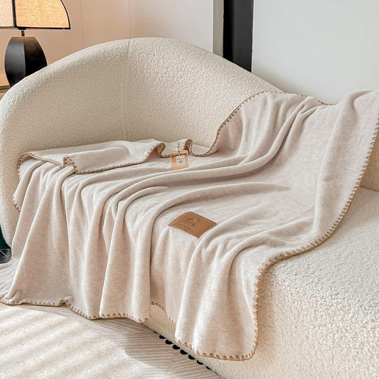 Patura Cocolino tip casmir, cu capse, utilizabilă si ca sal, 100×140 cm-C11474