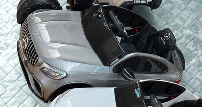 Masinuta Electrica pentru Copii, Mercedes AMG GLC 63S, Gri