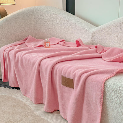 Patura Cocolino tip casmir, cu capse, utilizabilă si ca sal, 100×140 cm-C11481