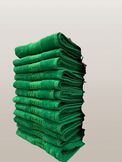 Set 3 Prosoape Baie, Bumbac 100%, 50x90cm, Verde-ZP06