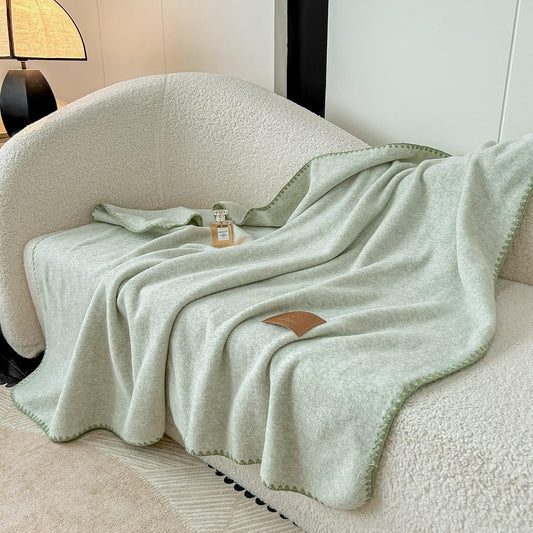 Patura Cocolino tip casmir, cu capse, utilizabilă si ca sal, 100×140 cm-C11478