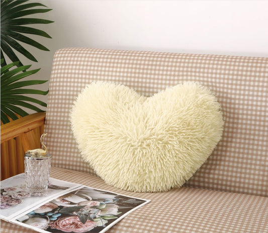 Pernuta Decorativa Fluffy, 40x40cm, Crem-C10563