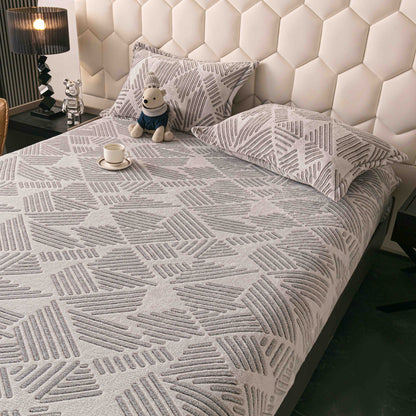 Husa Cocolino cu Elastic+2 Fete de Perna, Zig Zag-C9956