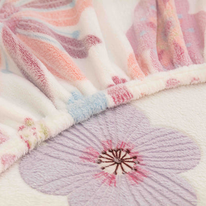 Husa Cocolino cu Elastic+2 Fete de Perna, Floricele-C9195