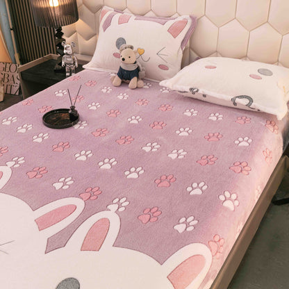 Husa Cocolino cu Elastic+2 Fete de Perna, Rabbit-C9193