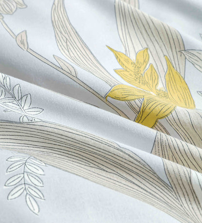 Lenjerie Premium Luxury din Finet, 6 Piese, cu Elastic, Flori-C10768