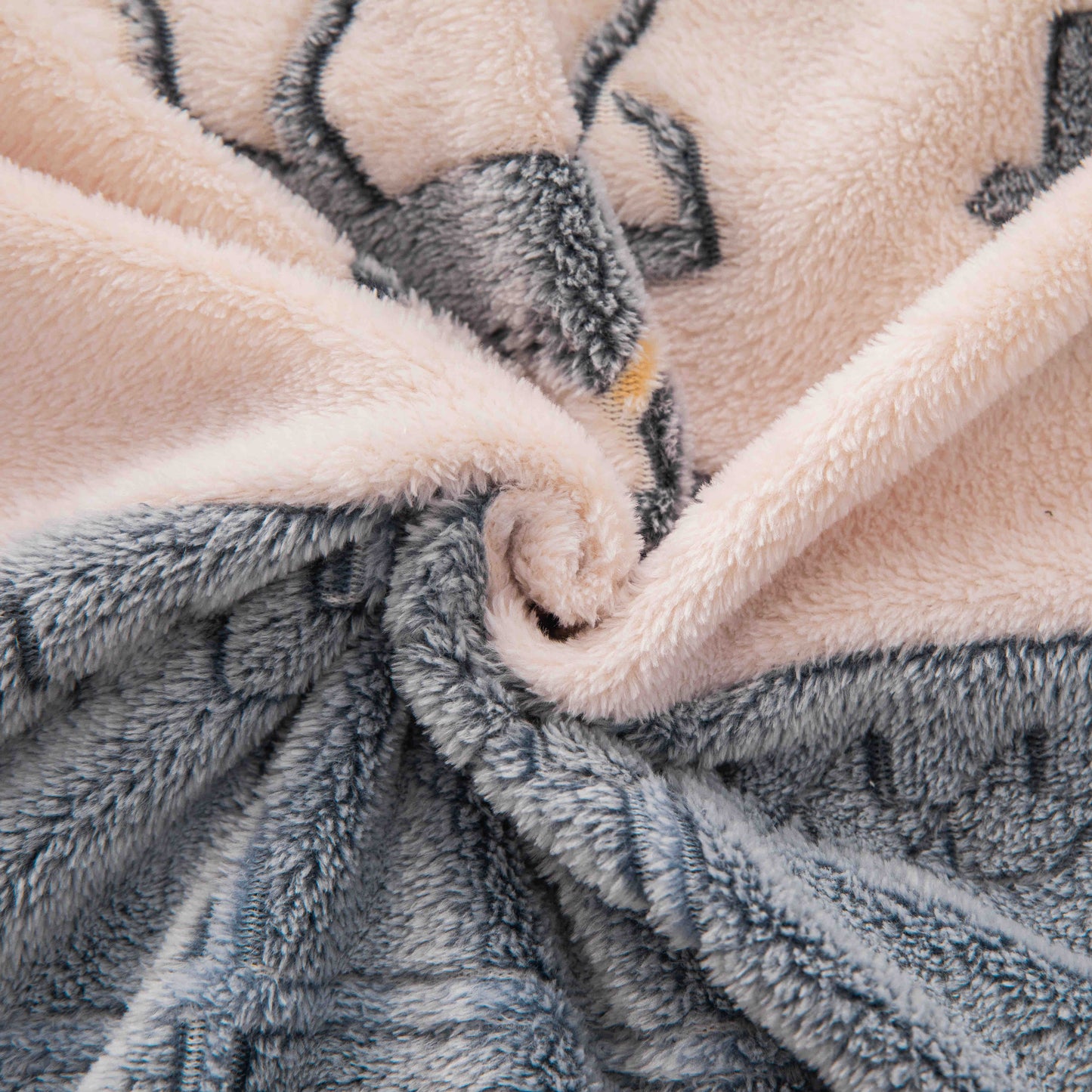 Lenjerie Cocolino 4 Piese cu Elastic, Pat Dublu, Reni-C9345