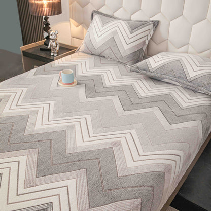 Husa Cocolino cu Elastic+2 Fete de Perna, Zig Zag-C9966